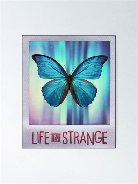 "Life is Strange Butterfly Photo" Poster for Sale by Grundelboy | Redbubble