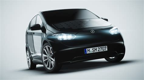 This self-charging electric car has built-in solar panels and a living ...