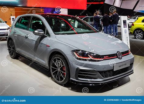 Volkswagen Golf GTI TCR Car Showcased at the Autosalon 2020 Motor Show ...