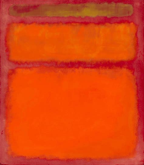 Orange, Red, Yellow, 1961 by Mark Rothko