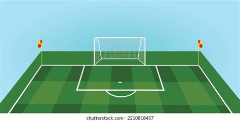 Soccer Goal Posts Vector Illustration Stock Vector (Royalty Free) 2210818457 | Shutterstock