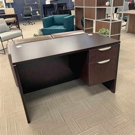 48" Laminate Single Pedestal Desk - 8 Colors! - McAleers Office Furniture - Mobile, Foley ...