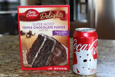 Chocolate Peppermint 2 Ingredient Coke Cake – Joy's Life