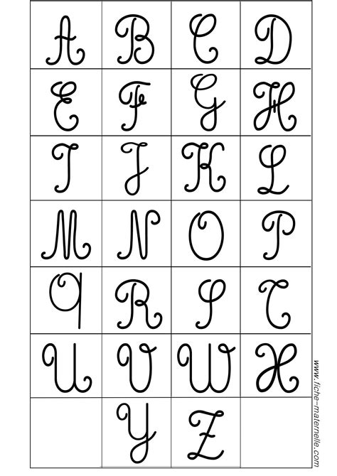 L'alphabet Cursive Minuscule | Download Printable Cursive Alphabet Free!