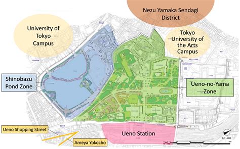 Ueno Park Map - Tokyo Ueno Ueno Station Area Map Sightseeing Information Live Japan Travel Guide ...