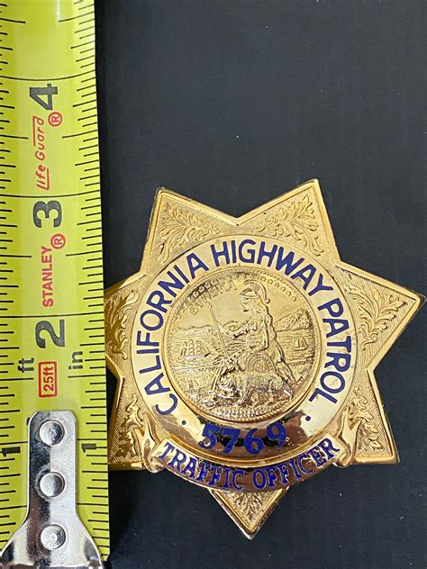 California Highway Patrol Badge | Etsy