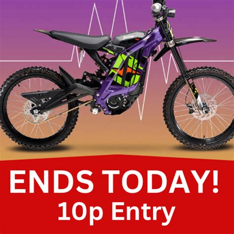 2024 SURRON LIGHT BEE X ( PURPLE ) & £1000 Instant Win - SPEED COMPETITIONS