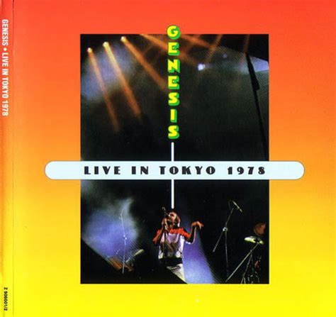 Genesis - Live In Tokyo 1978 (1999, CD) | Discogs