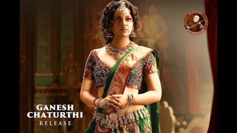 Kangana Ranaut Stuns in Green Saree and Curly Hair; First Look from ...