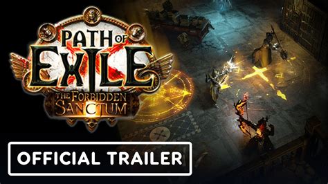 Path of Exile: The Forbidden Sanctum - Official Trailer - YouTube