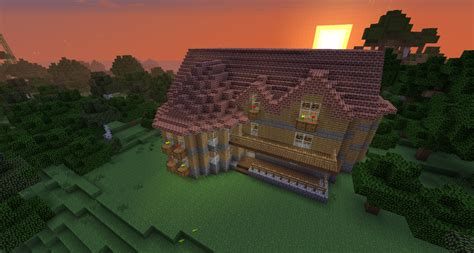 Minecraft House by Cosmic155 on DeviantArt