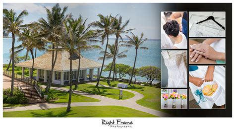 Sunset Wedding in Turtle Bay Resort by RIGHT FRAME PHOTOGRAPHY