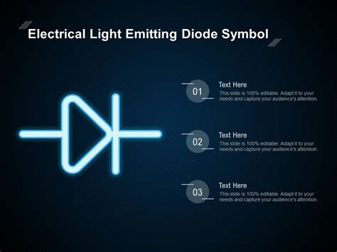 Electrical Light Emitting Diode Symbol | PowerPoint Slides Diagrams | Themes for PPT ...