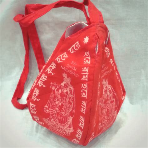 Bead Bag Hare Krishna Mahamantra | Multi-Color | Red, Yellow, Green ...