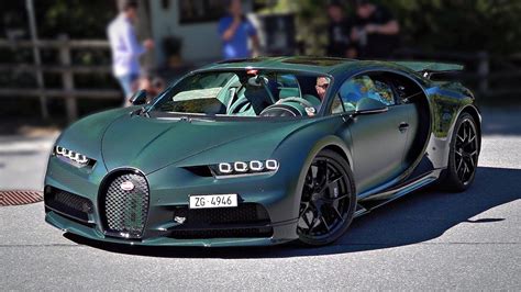 GREEN-Carbon 2020 Bugatti Chiron Sport Launch Control Accelerations ...