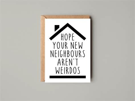 Funny New Home Card New House Card Funny New Home Card - Etsy UK