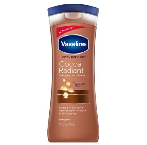 Vaseline Intensive Care Cocoa Radiant Body Lotion 295mL, Beauty ...