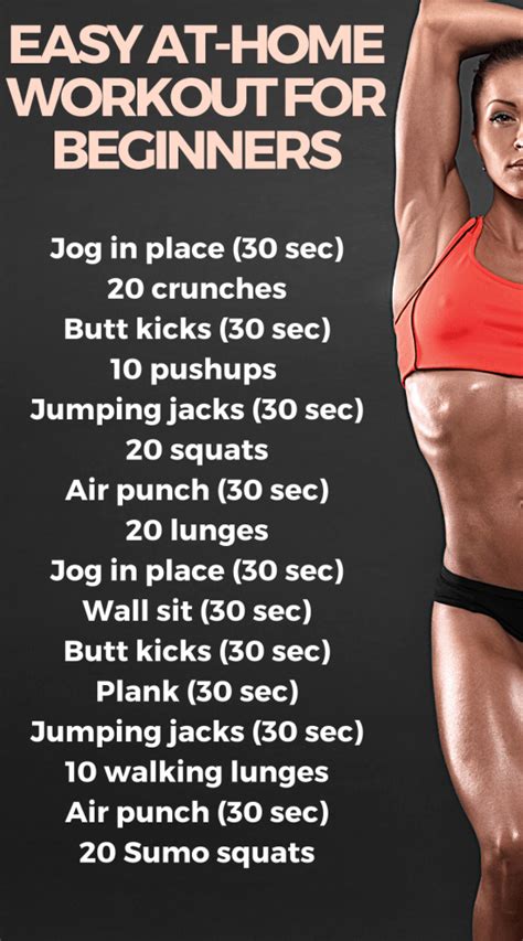 No-Equipment Easy Home Workout For Beginners – Eat Those Plants