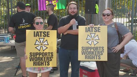 150 Louisiana actors and writers rally in New Orleans as strikes continue | wwltv.com