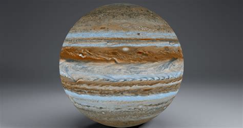 Jupiter 8k 3D Model .obj .3ds .blend .dae - CGTrader.com