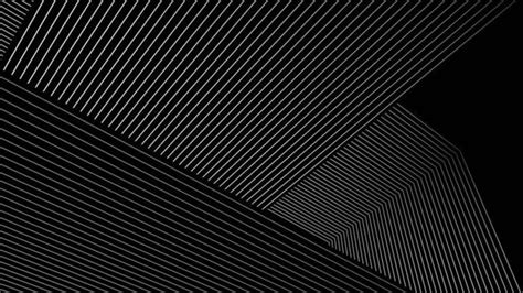 Download Geometric Lines On Blank Black Wallpaper | Wallpapers.com
