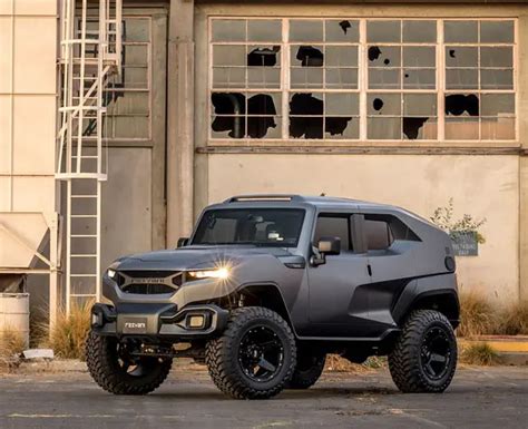 Rezvani Tank – Extreme Utility Vehicle Features Muscular Body Design ...