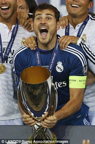 Real Madrid keeper Iker Casillas becomes first captain to lift eight ...