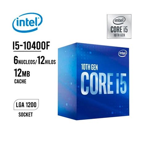 Intel Core i5-10400F a 2.90 GHz/6 cores