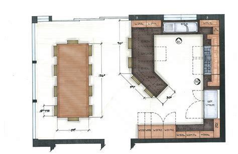 Floor Plan Kitchen With Island – Clsa Flooring Guide