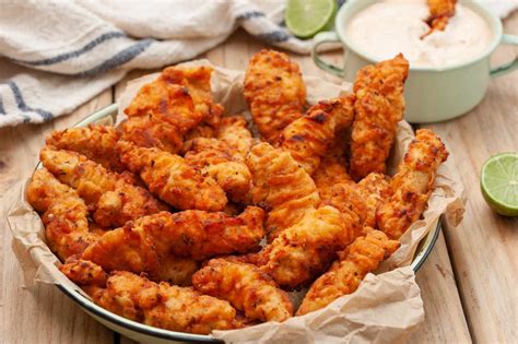 Make Spicy Fried Chicken Strips Recipe