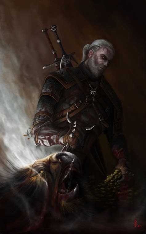 Witcher Geralt by haliax on DeviantArt | The witcher books, The witcher ...