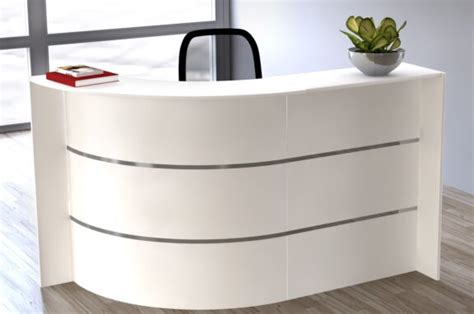 Madrid Compac Curved Reception Desks | Office Reality