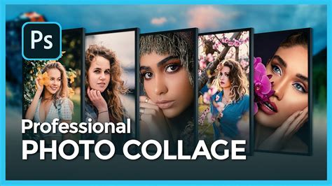 How to Create a PROFESSIONAL PHOTO COLLAGE in Adobe Photoshop ...