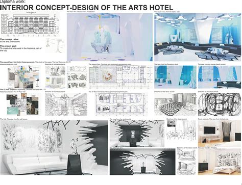 INTERIOR CONCEPT-DESIGN OF THE ARTS HOTEL on Behance