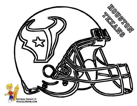 NFL Football Stencils | Houston Texans Football Helmet Coloring Sheets ...