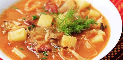 Kapustnica Recipe (Slovakian Sauerkraut Soup) - u Janosika