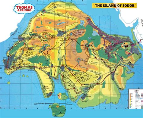 The Engines of Hatt - The Mappings of Sodor Island by TheIndustrialGarratt.deviantart.com on ...