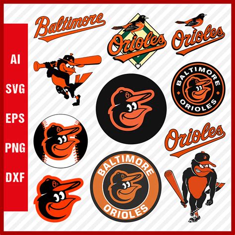 Baltimore Orioles Logo, Orioles Svg Cut Files, Layered Svg | Inspire Uplift