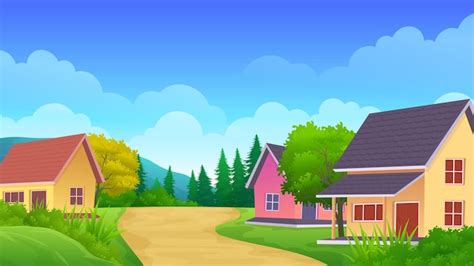 Cartoon Village House Images - Free Download on Freepik