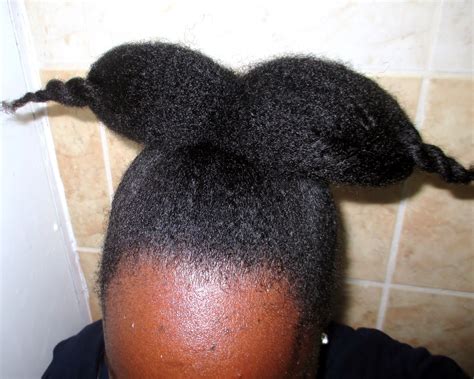 2 EASY BUNS FOR NATURAL HAIR : WORKS GREAT FOR 4C HAIR - Fro Plus Fashion