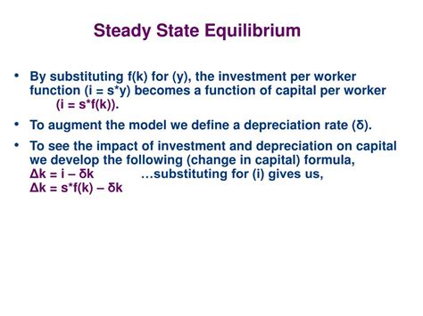 PPT - The Solow Growth Model (Part One) PowerPoint Presentation, free download - ID:314723