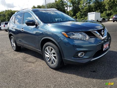 2014 Graphite Blue Nissan Rogue SL AWD #128089770 | GTCarLot.com - Car ...