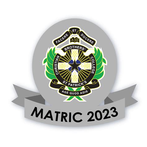 Matric 2023 Badge – St Patrick's CBC