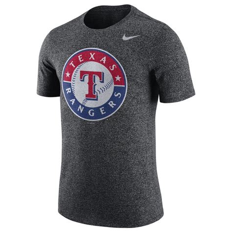 Texas Rangers Nike Marled T-Shirt - Gray - Fanatics.com