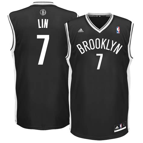 Jeremy Lin Brooklyn Nets adidas Replica Jersey - Black