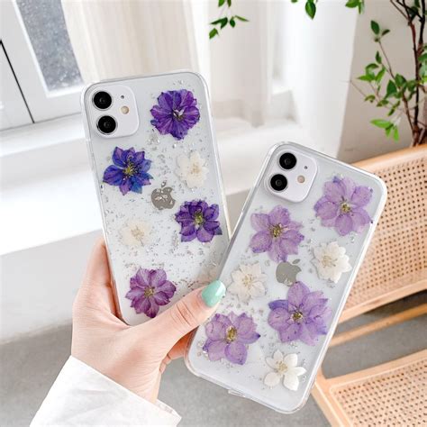 Real Pressed Flower iPhone Case | FinishifyStore