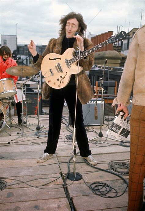 The Beatles' Rooftop Concert in 1969 (7) Foto Beatles, John Lennon ...