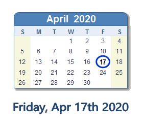 April 17, 2020: History, News, Top Tweets, Social Media & Day Info