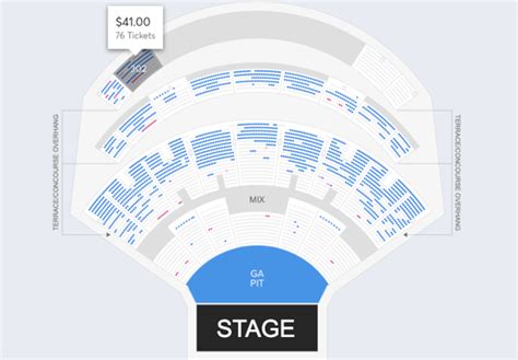 Daily's Place Amphitheater Seating Chart & Where To Find Cheapest Tickets