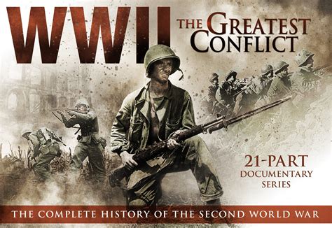 WWII: The Greatest Conflict - 21 Part Documentary Series. Not o great a #voiceover but it will ...